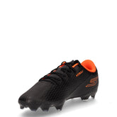 Skx 2 club mg scarpa da calcio in ecopelle nero arancio | Boscaini Scarpe