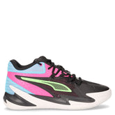 Dagger scarpa da basket in ecopelle e tessuto nero | Boscaini Scarpe