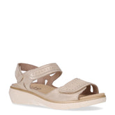 Sandalo con zeppa beige | Boscaini Scarpe