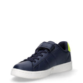 Bell jr sneaker in ecopelle bambino blu | Boscaini Scarpe