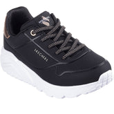 Uno Lite Metallic Mode sneaker ragazza black - SKECHERS | Boscaini Scarpe