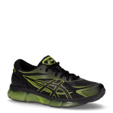 Gel Quantum 360 VIII sneaker in tessuto ed ecopelle nero verde | Boscaini Scarpe