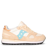 Shadow Original sneaker in pelle e tessuto tan turchese | Boscaini Scarpe