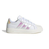 Streettalk sneaker in ecopelle ragazza bianco iridescente | Boscaini Scarpe