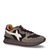 Jak sneaker in pelle e tessuto antracite - W6YZ | Boscaini Scarpe