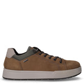 Sneaker in pelle e tessuto safari | Boscaini Scarpe