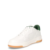 Ginger sneaker in ecopelle bianco verde | Boscaini Scarpe