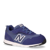 515 sneaker in tessuto e ecopelle bambino blu | Boscaini Scarpe