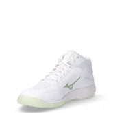 Lightning Select Mid scarpa da pallavolo in ecopelle bianco verde | Boscaini Scarpe
