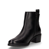 Tronchetto in pelle con zip nero | Boscaini Scarpe