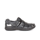 Sandalo a punta chiusa nero | Boscaini Scarpe