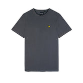 Plain T-Shirt gunmetal - T-Shirt Uomo | Boscaini Scarpe