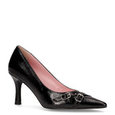 Décolleté a punta nero cristal - DU SIMON | Boscaini Scarpe