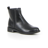 Stivaletto con zip laterale in ecopelle nero - Stivaletti Donna | Boscaini Scarpe