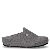 Gemy ciabatta in tessuto grigio indaco | Boscaini Scarpe