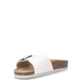 Ciabatta in ecopelle argento | Boscaini Scarpe