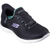 Summits Diamond Dream sneaker slip on black | Boscaini Scarpe