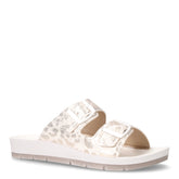 Ciabatta in ecopelle bianco oro | Boscaini Scarpe