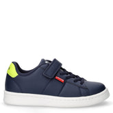 Bell jr sneaker in ecopelle bambino blu | Boscaini Scarpe