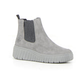 Stivaletto con zeppa grey antracite | Boscaini Scarpe
