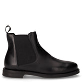 Stivaletto beatles in pelle nero | Boscaini Scarpe
