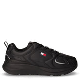 LTH Runner sneaker in ecopelle e pelle nero | Boscaini Scarpe