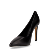 Décolleté a punta in ecopelle nero | Boscaini Scarpe