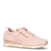 Avery sneaker in ecopelle e tessuto rosa | Boscaini Scarpe