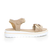 Sandalo beige platino | Boscaini Scarpe