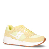 Elipse sneaker in pelle e tessuto giallo | Boscaini Scarpe