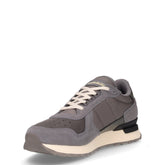 Stab sneaker in pelle scamosciata grigio | Boscaini Scarpe