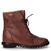 Stivaletto stringato in pelle cioccolato | Boscaini Scarpe