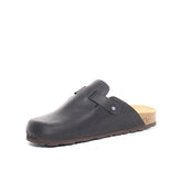 Robi ciabatta nero | Boscaini Scarpe