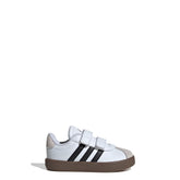 Vl Court 3.0 sneaker in ecopelle bambino bianco nero | Boscaini Scarpe