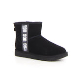 Classic Mini Side Logo II stivaletto nero | Boscaini Scarpe