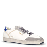 Giovi GS MIX sneaker in ecopelle bianco blu | Boscaini Scarpe