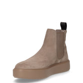 Beatles casual in pelle scamosciata sabbia | Boscaini Scarpe