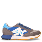 Jaki 2.0 sneaker in tessuto e pelle grigio blu | Boscaini Scarpe