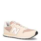 500 sneaker in ecopelle e tessuto sale marrone | Boscaini Scarpe