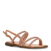 Sandalo da bambina con strass rosegold | Boscaini Scarpe