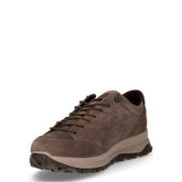 Scarpa sportiva impermeabile in pelle fango scuro | Boscaini Scarpe