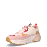 Groove Mesh sneaker in tessuto e pelle rosa | Boscaini Scarpe