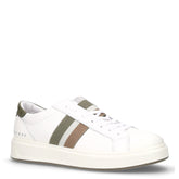 Sneaker in pelle bianco militare | Boscaini Scarpe