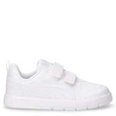Courtflex v3 sneaker in ecopelle bambino bianco argento | Boscaini Scarpe