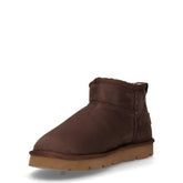 Stivaletto caldo in pelle marrone | Boscaini Scarpe