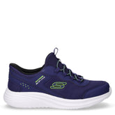 Bounder Pro sneake slip-ins in tessuto ragazzo blu navy | Boscaini Scarpe