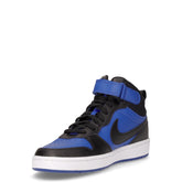 Court Borough Mid 2 sneaker ragazzo in pelle blu nero | Boscaini Scarpe