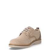 Stringata casual in tessuto beige | Boscaini Scarpe