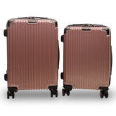 Set valigie rigide da 5 pezzi champagne | Boscaini Scarpe