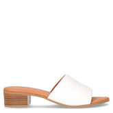 Ciabatta con tacco bianco | Boscaini Scarpe